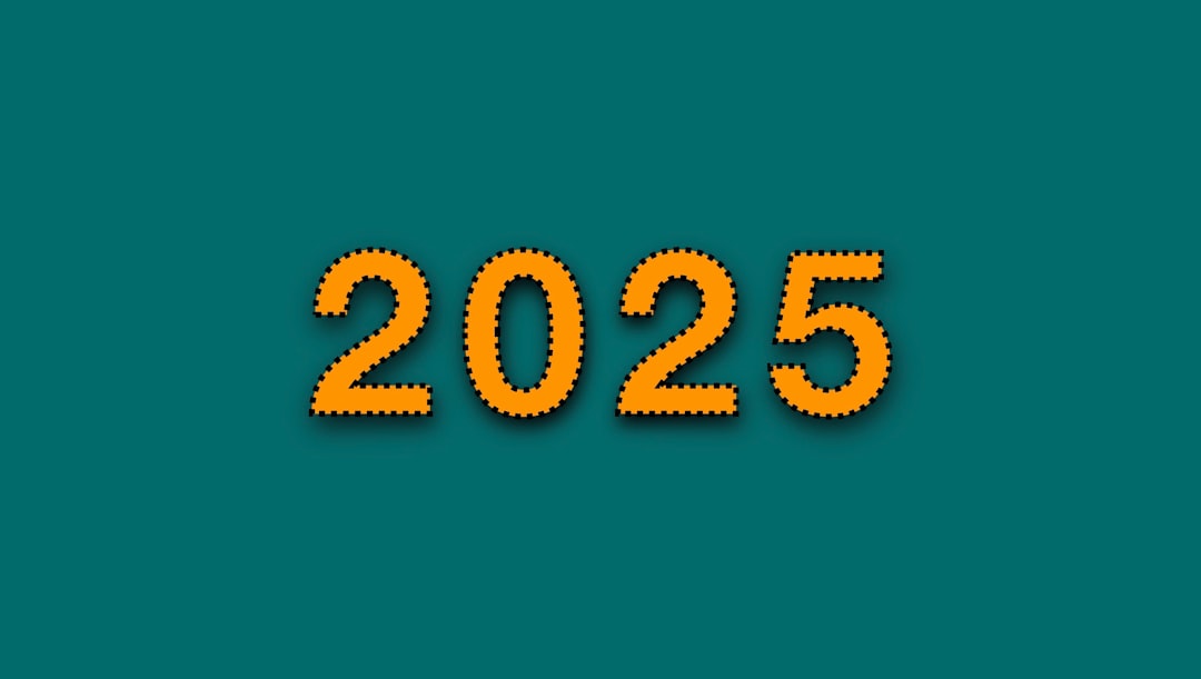 A green background with the words 205 written in yellow